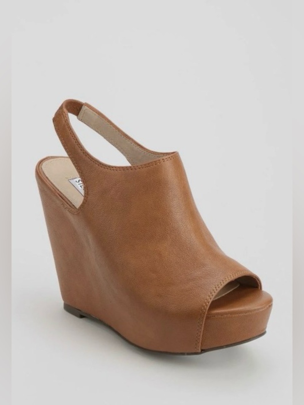 STEVE MADDEN PEEPTOE WEDGES